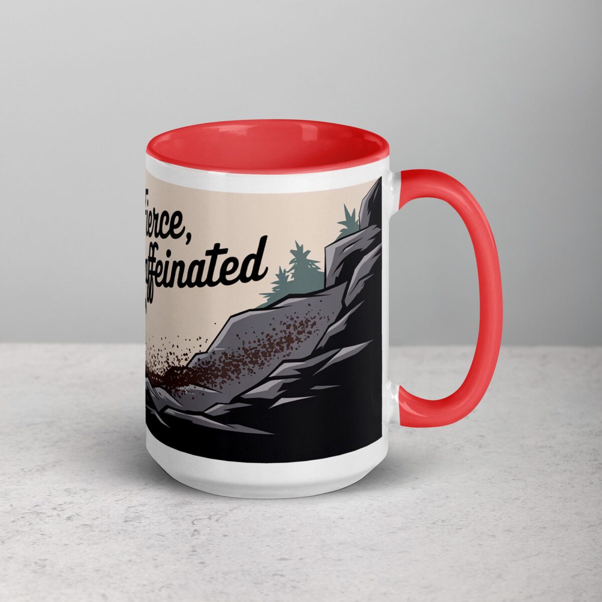 Stay Fierce, Stay Caffeinated Lion Coffee Mug - Image 12