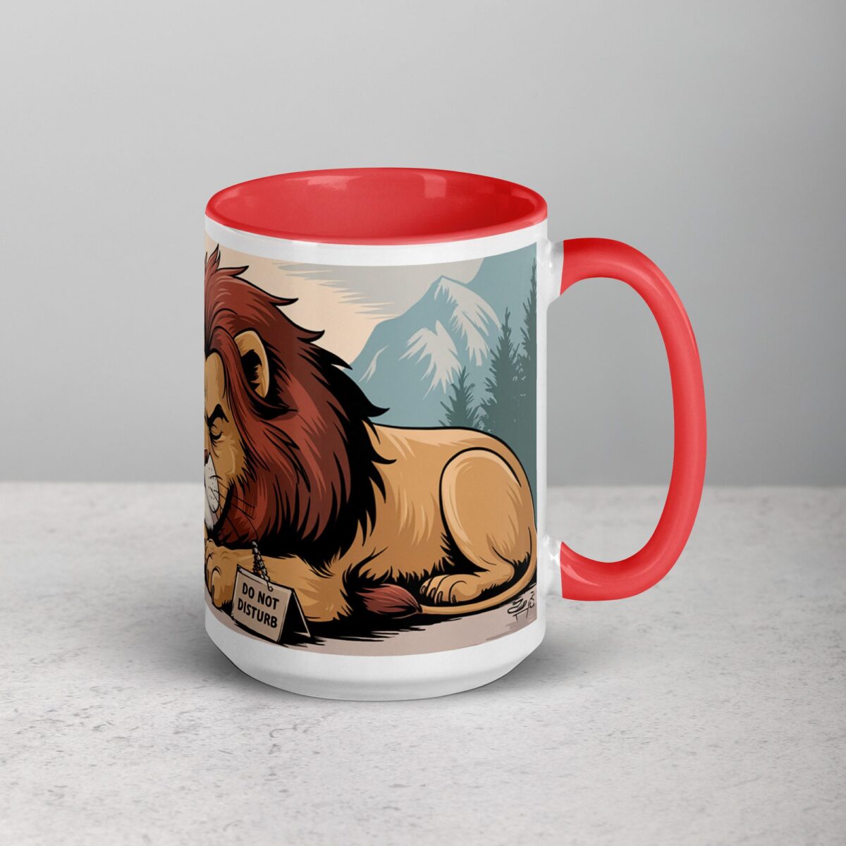 Don’t Wake the Lion Without Coffee Mug - Image 12