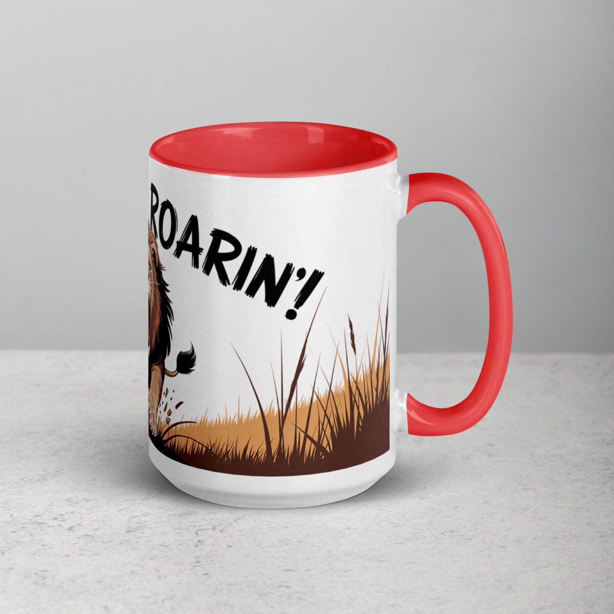 Let’s Get Roarin’! Lion Coffee Mug & Tea Cup - Image 12