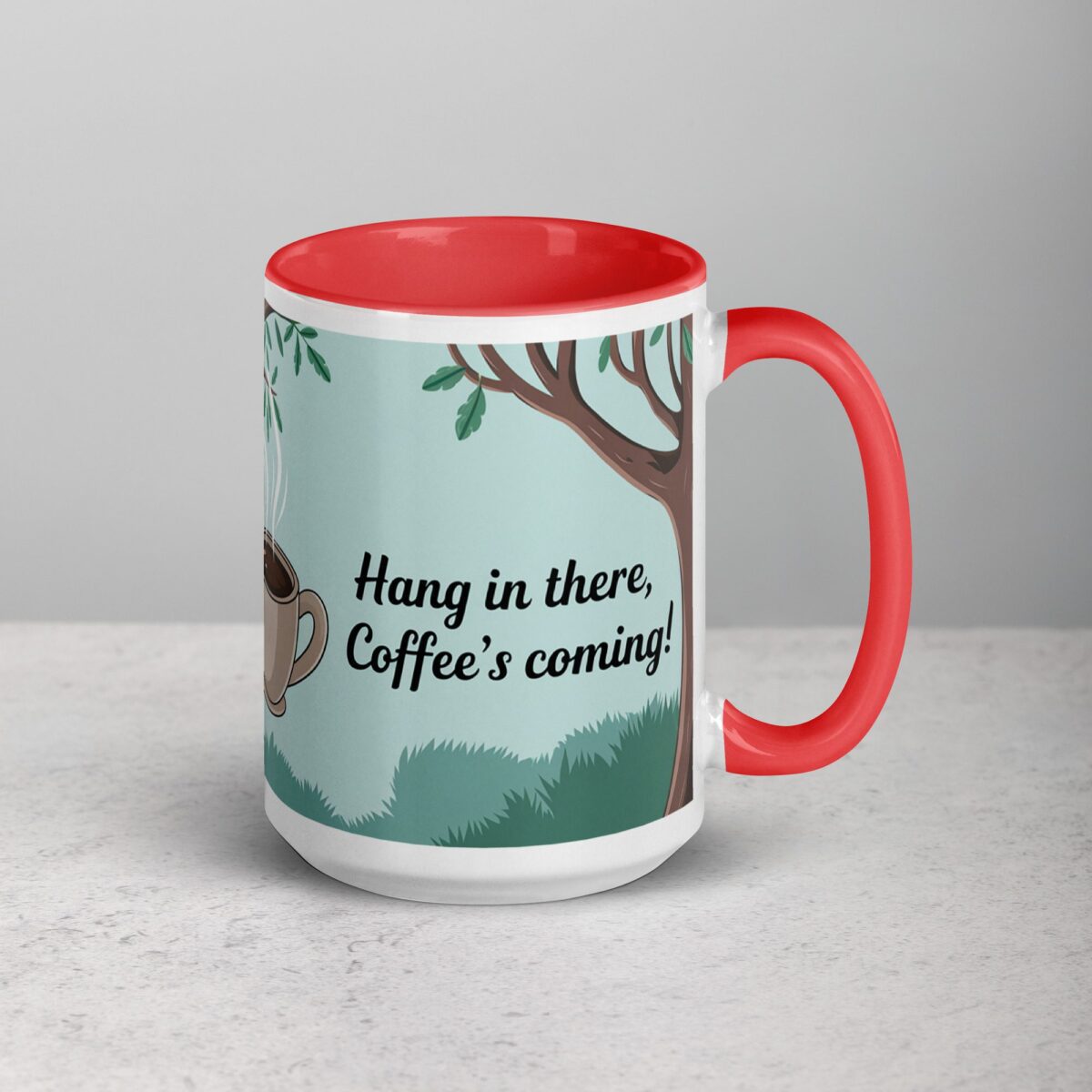 Hang in There, Coffee’s Coming! Monkey Mug - Image 12