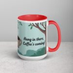 Hang in There, Coffee’s Coming! Monkey Mug - Image 12