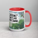 Caffeine? That’s My Daily Swing Monkey Mug - Image 12