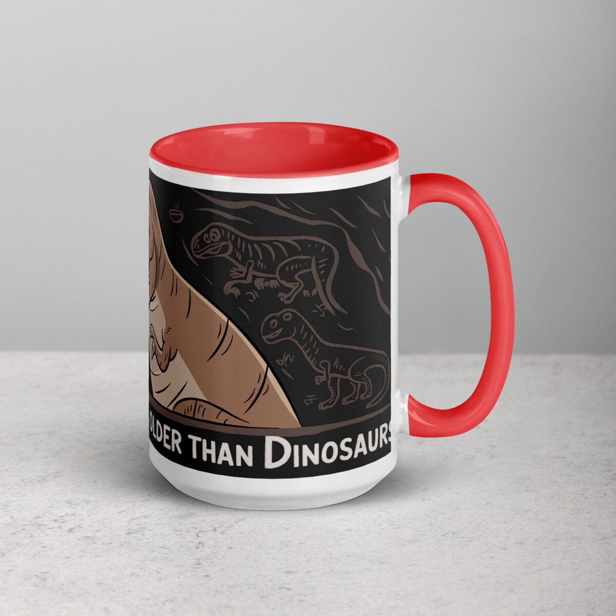 Coffee: The Only Thing Older Than Dinosaurs Mug - Image 12