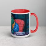 Dinos Before Deadlines Coffee Mug - Image 12