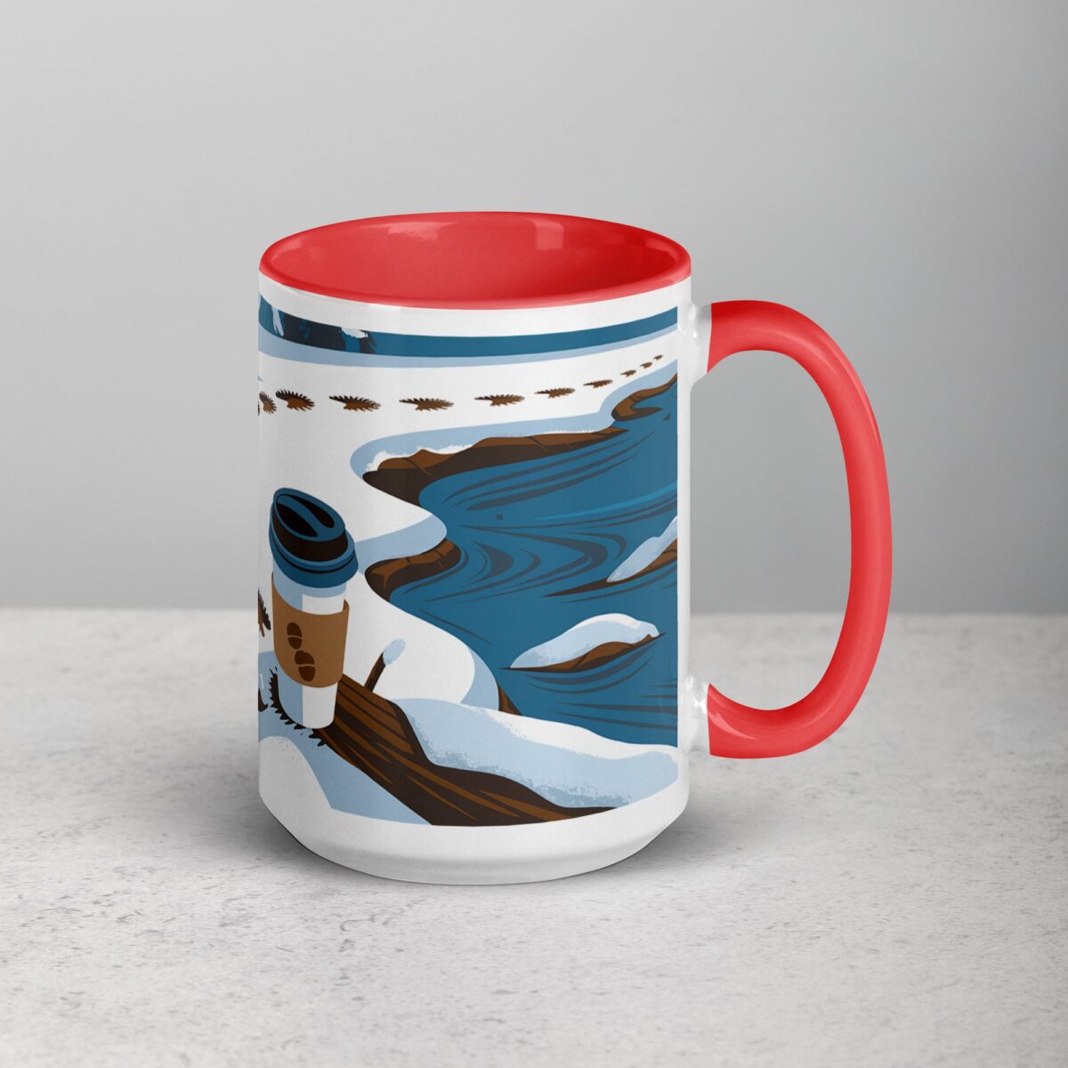 Moose Tracks and Coffee Stains Mug - Image 12