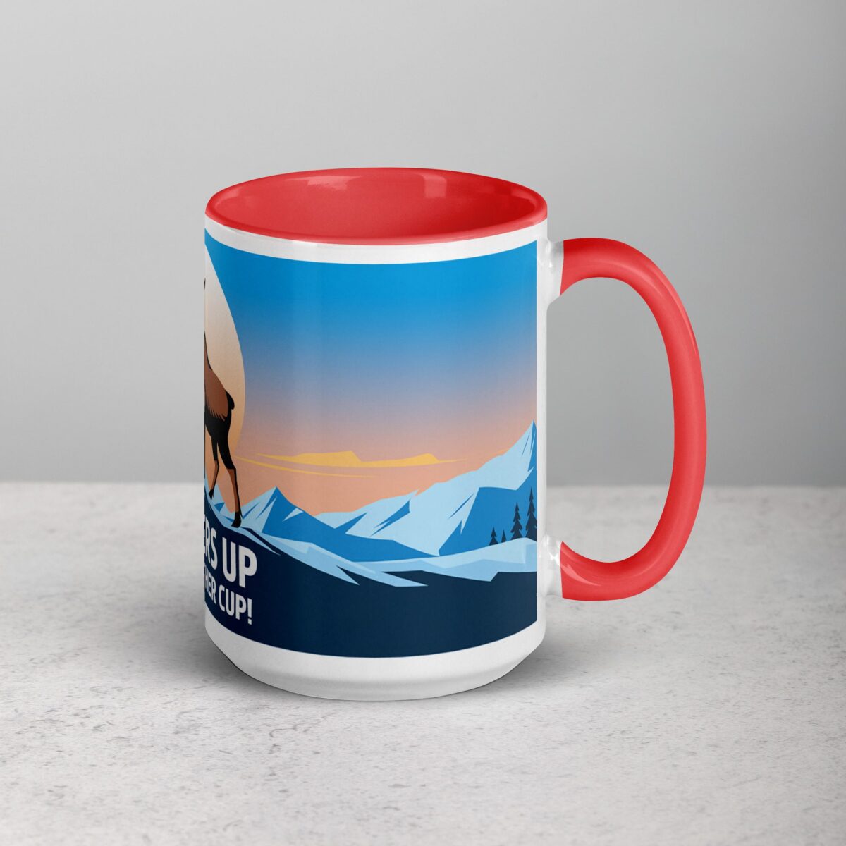 Antlers Up for Another Cup! Moose Mug - Image 12