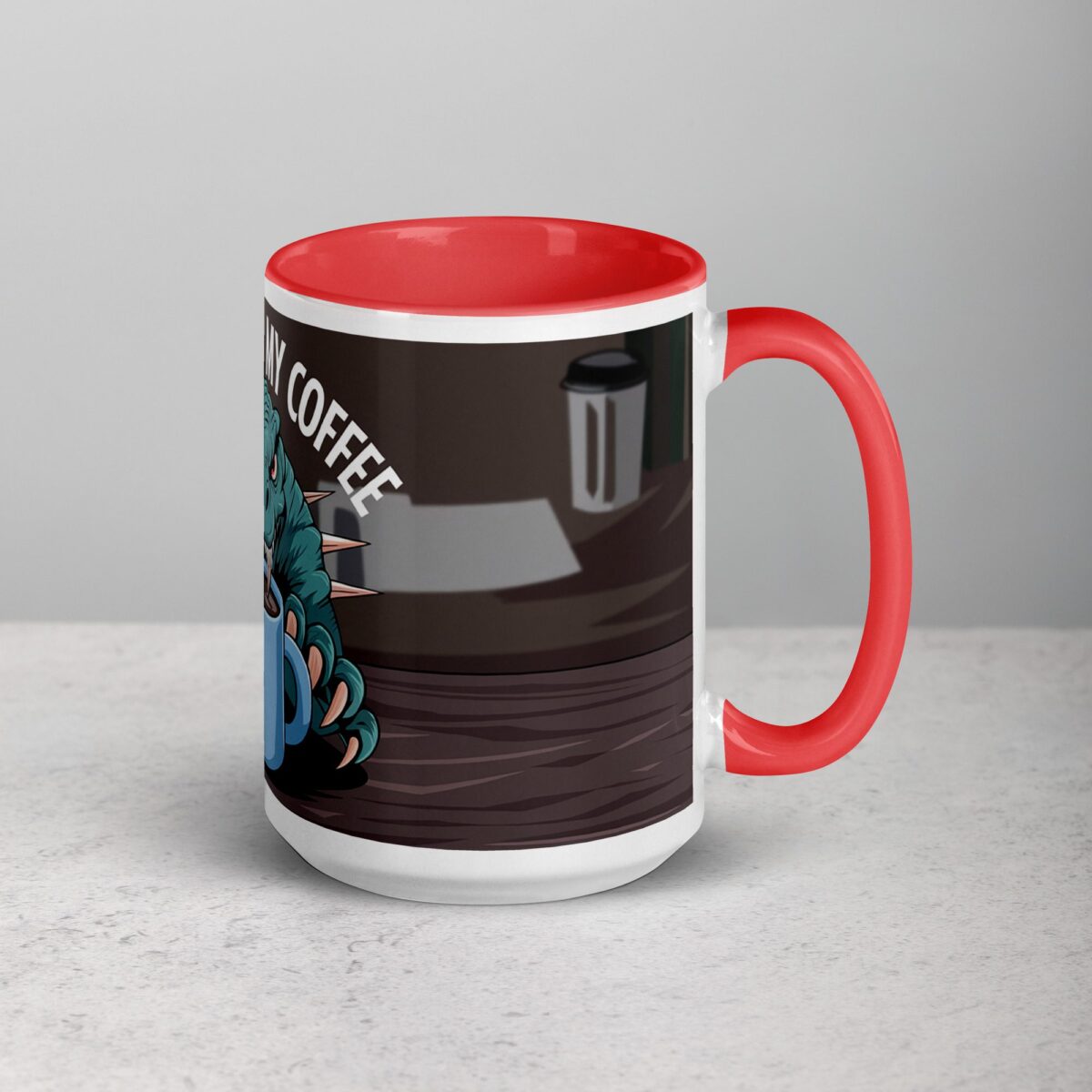 Claws Off My Coffee Dinosaur Mug - Image 12