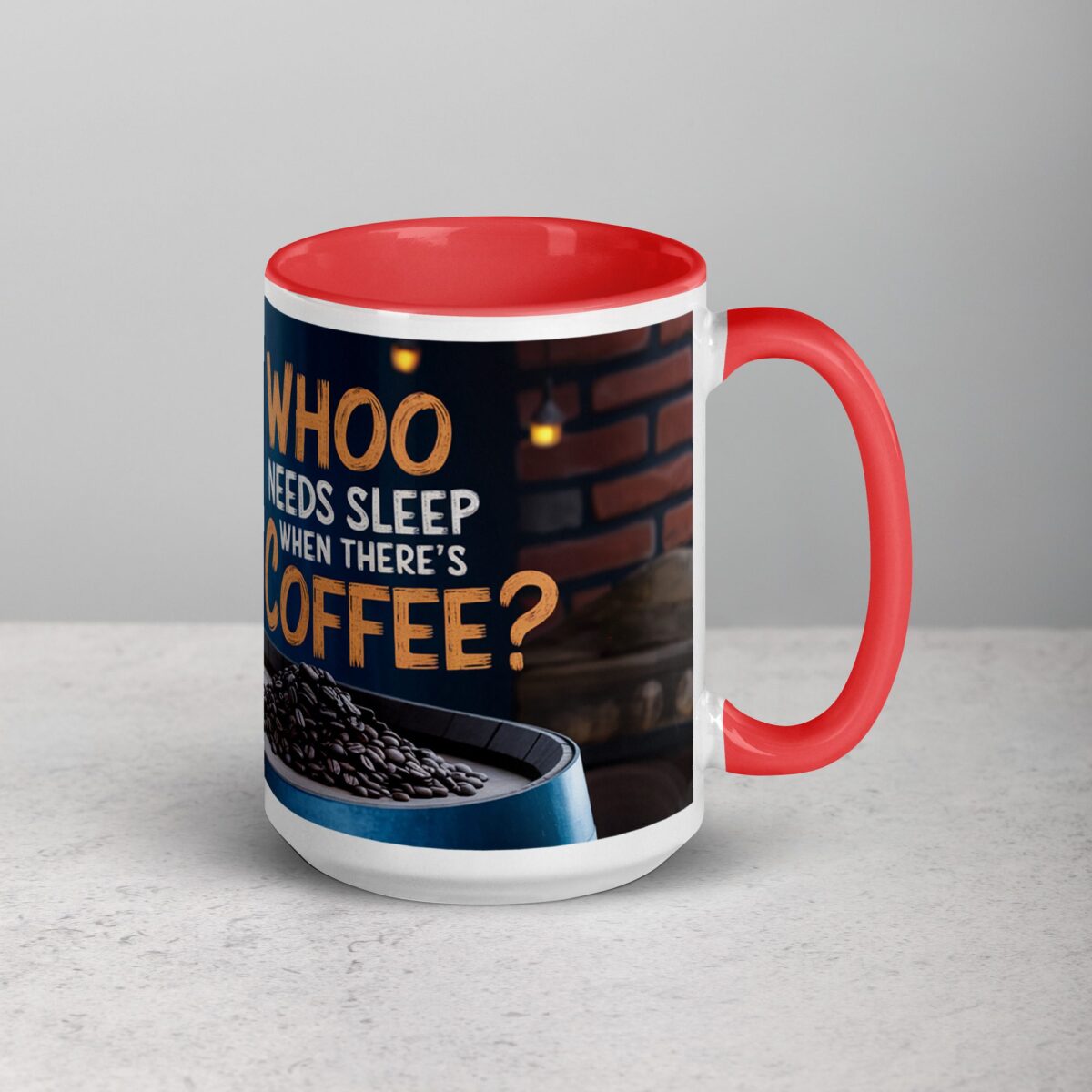 Whoo Needs Sleep When There's Coffee? Owl Mug - Image 12
