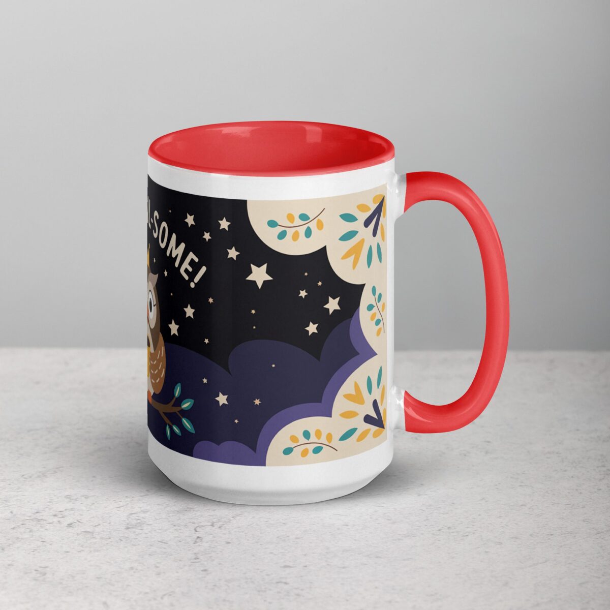 Stay Owl-some! Coffee Mug & Tea Cup - Image 12