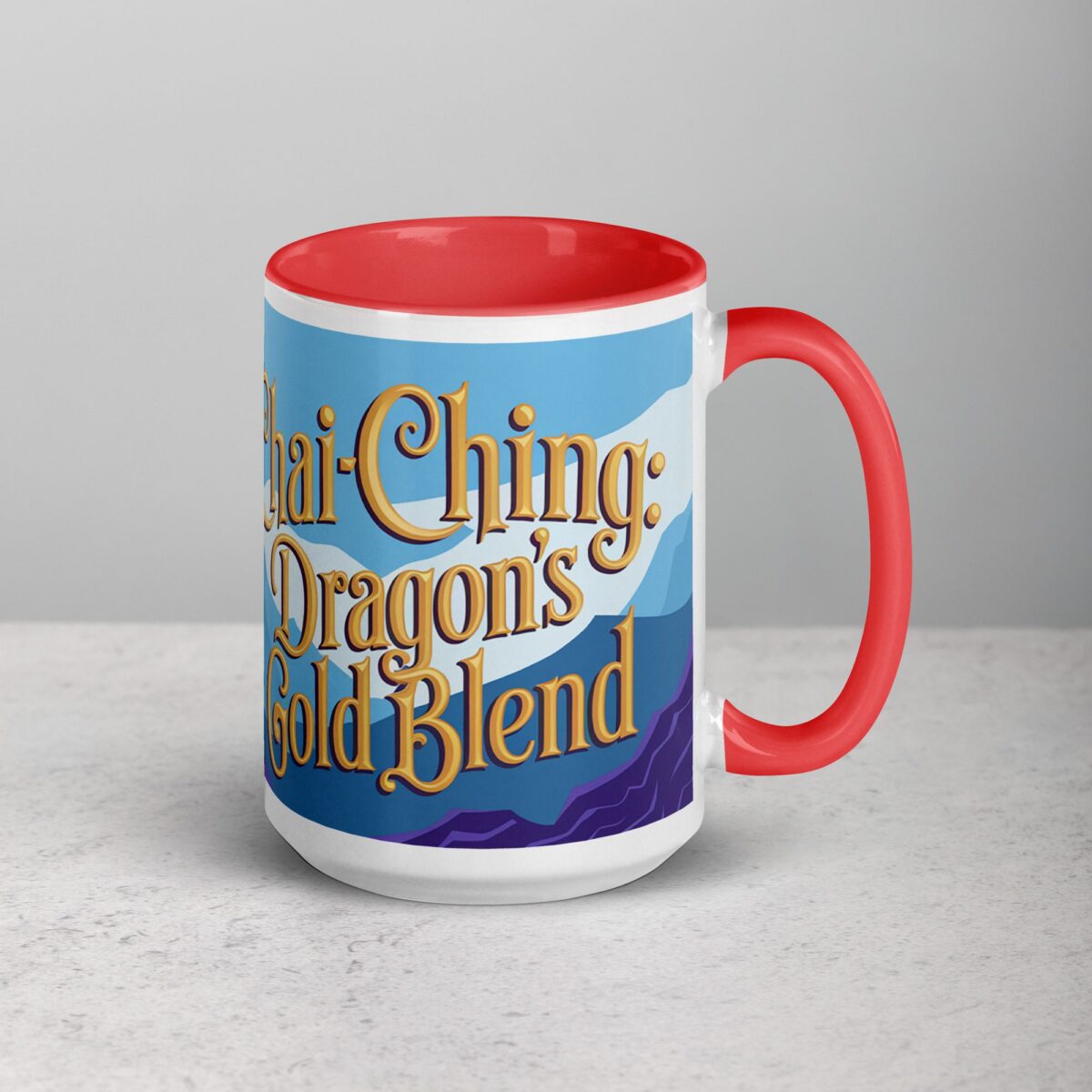 Chai-Ching: Dragon’s Gold Blend Mug - Image 12