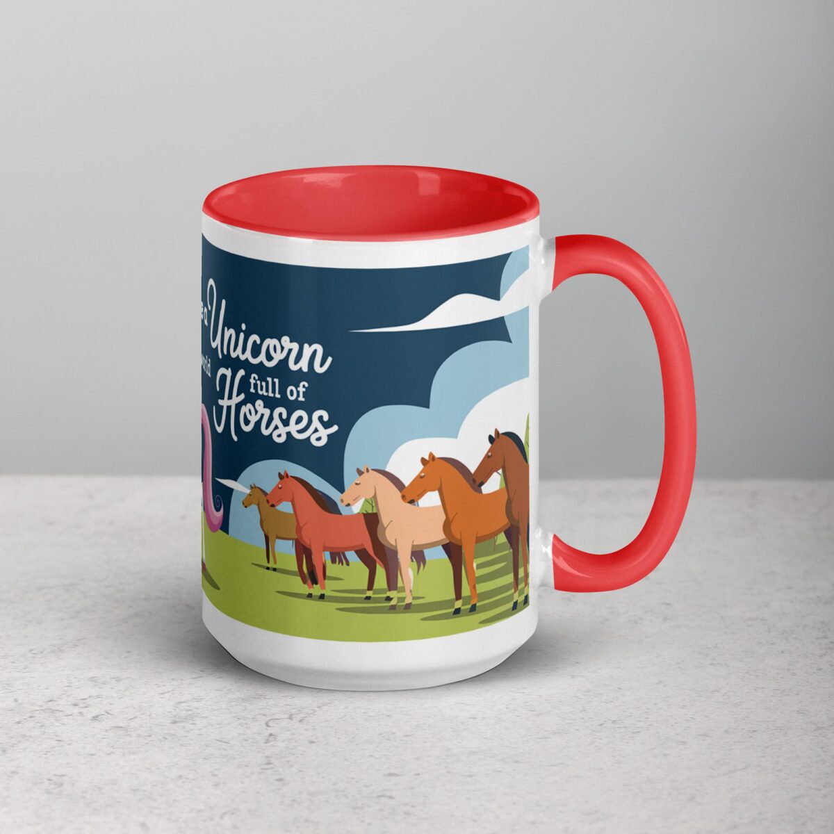 Be a Unicorn in a World Full of Horses Mug - Image 12