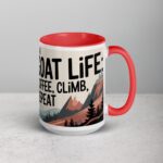 The Goat Life: Coffee, Climb, Repeat Mug - Image 12