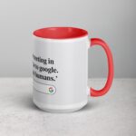 Time to Google ‘How to Motivate Humans Boss Mug - Image 12