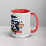 I’m the Reason for the Company Group Chat Boss Mug - Image 12