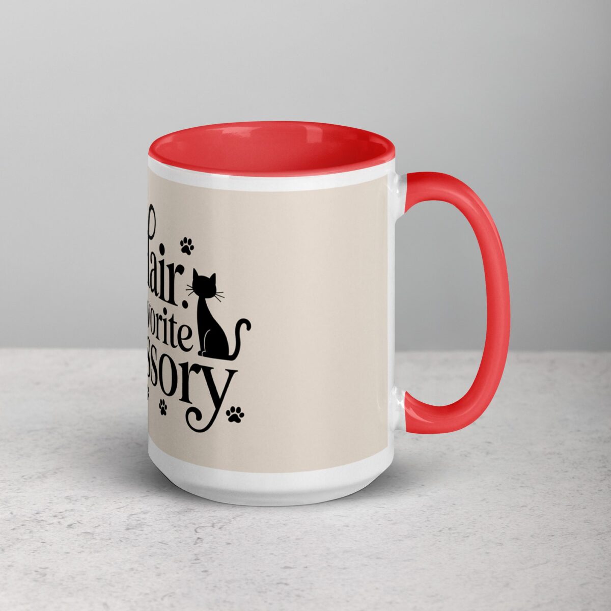 Cat Hair: My Favorite Accessory Mug - Image 12
