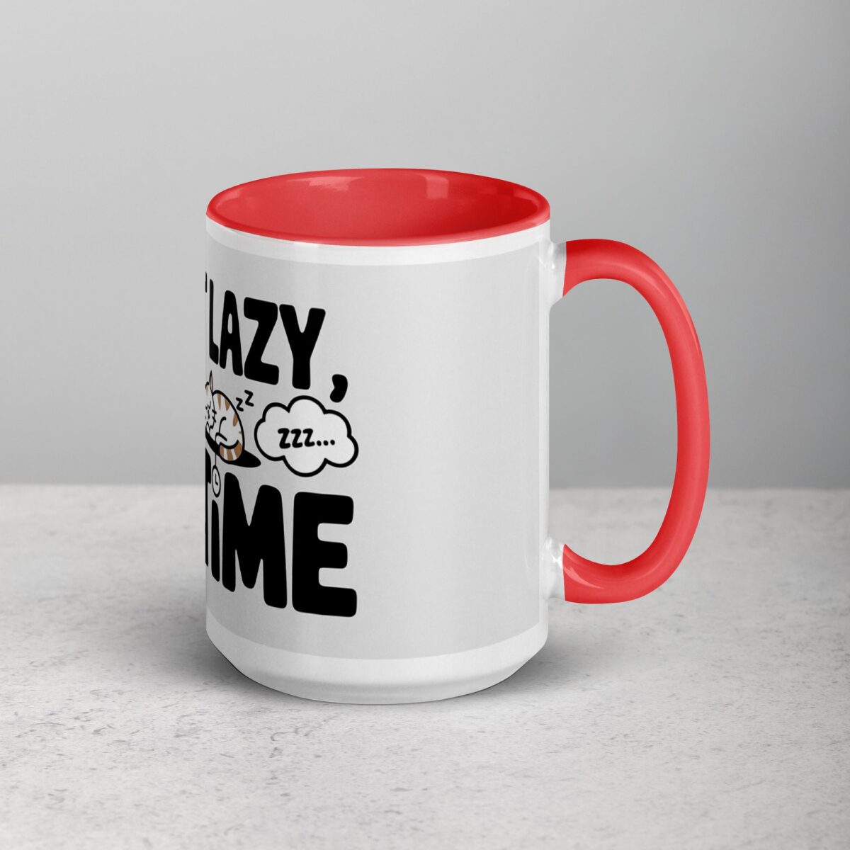 I’m Not Lazy, I’m on Cat Time Coffee Mug - Image 12
