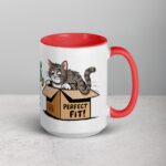 If I Fits, I Sits Cat Coffee Mug & Tea Cup - Image 12