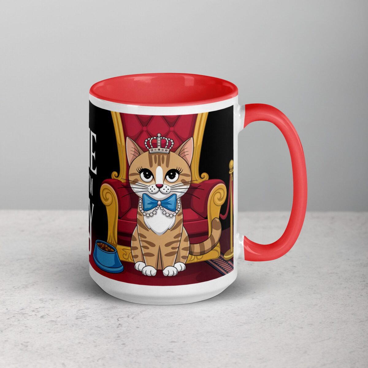 Feed Me and Tell Me I’m Pretty Cat Mug - Image 12