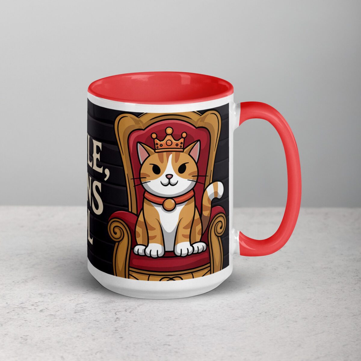 Cats Rule, Humans Drool Coffee Mug - Image 12