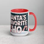 Santa’s Favorite Ho Christmas Coffee Mug - Image 12