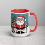Santa Doesn’t Believe in You Either Christmas Mug - Image 12