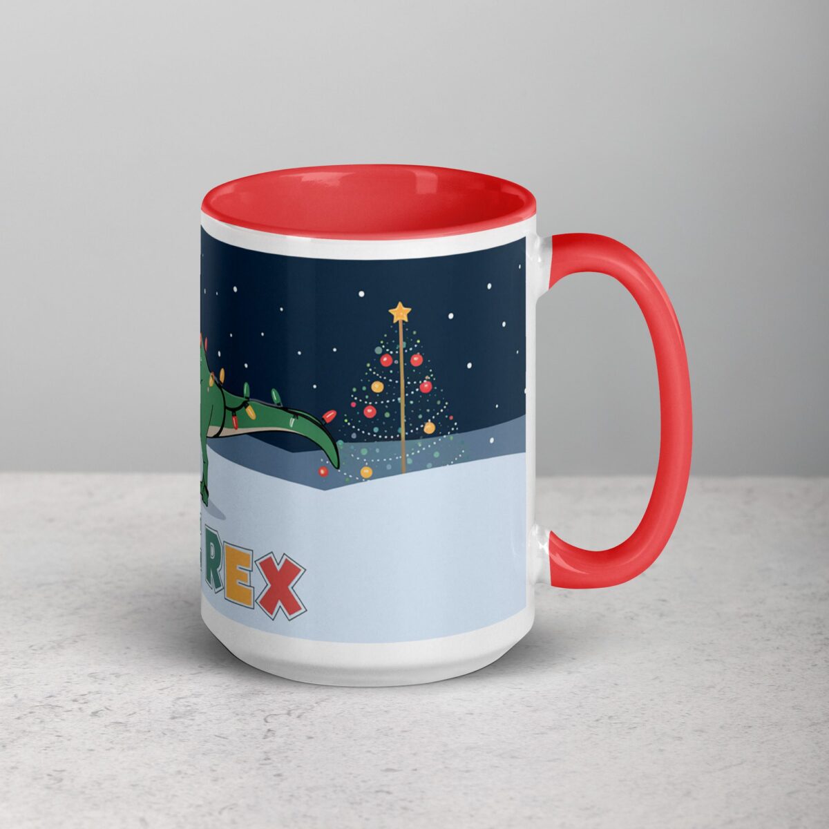 Tree Rex Christmas Coffee Mug - Image 12