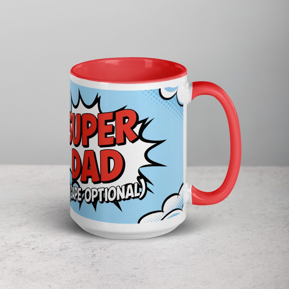 Super Dad Superhero Coffee Mug - Image 12