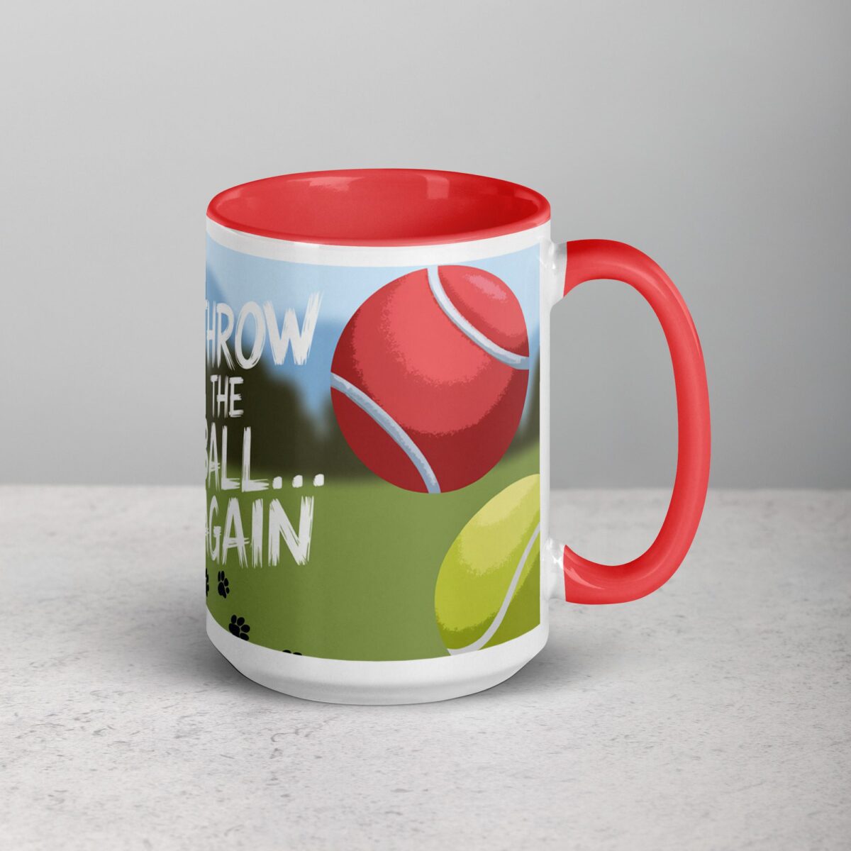 Throw the Ball… Again Dog Coffee Mug - Image 12
