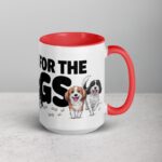 I’m Here for the Dogs Coffee Mug - Image 12