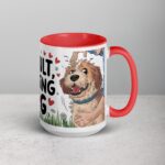 Can’t Adult, Busy Petting My Dog Mug - Image 12