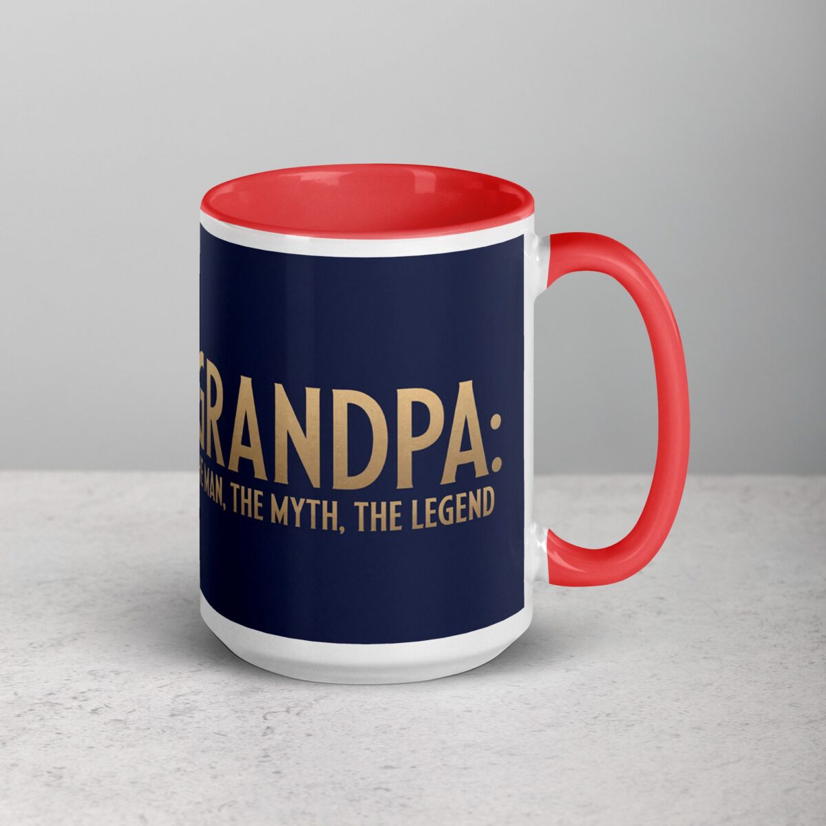 Grandpa: The Man, The Myth, The Legend Mug - Image 12