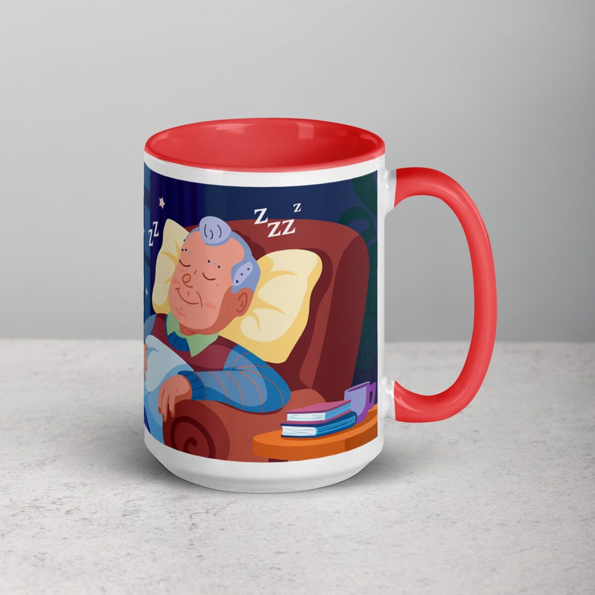 Grandad: King of Naps Coffee Mug - Image 12