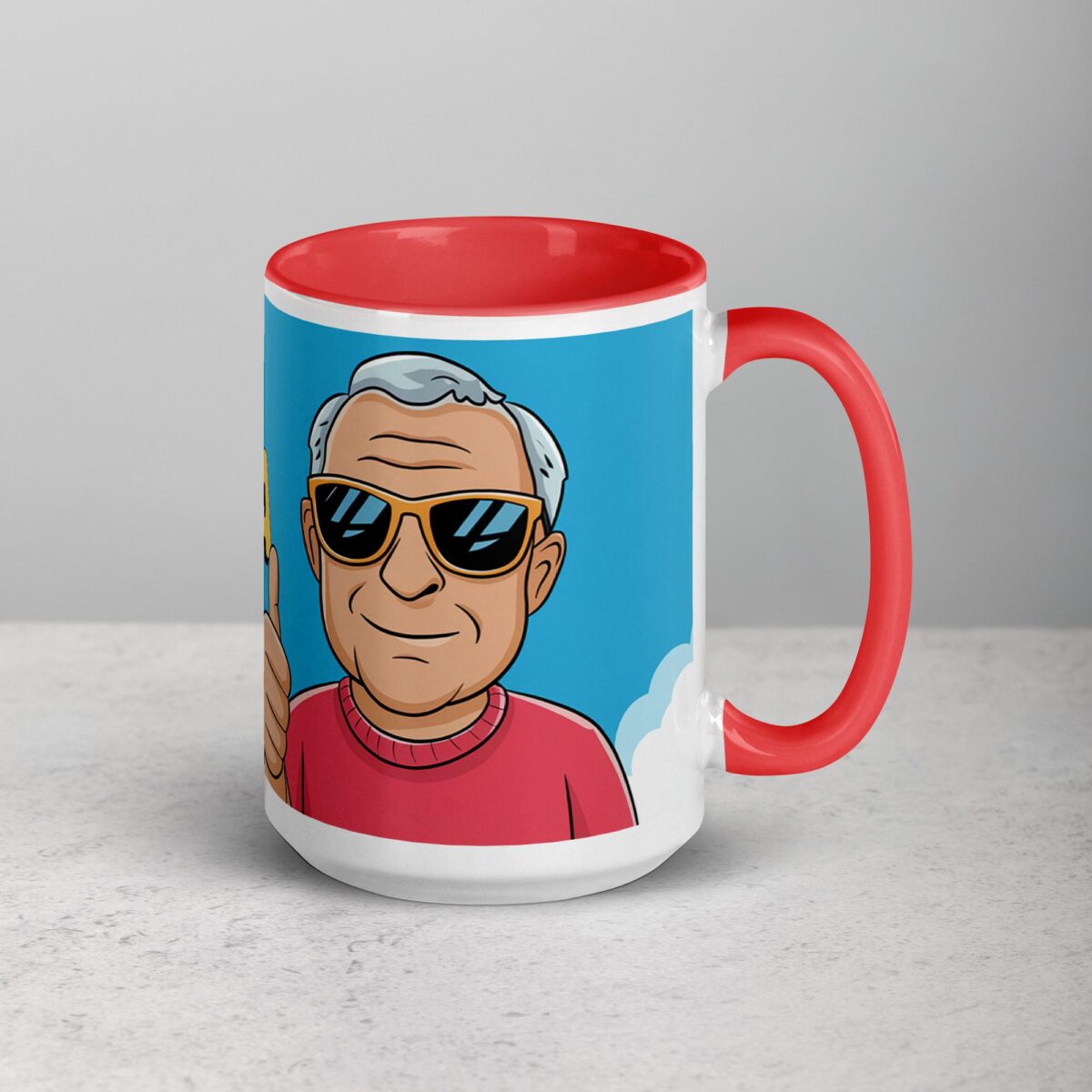 Cool Grandpa (Just Don’t Ask the Kids) Coffee Mug - Image 12