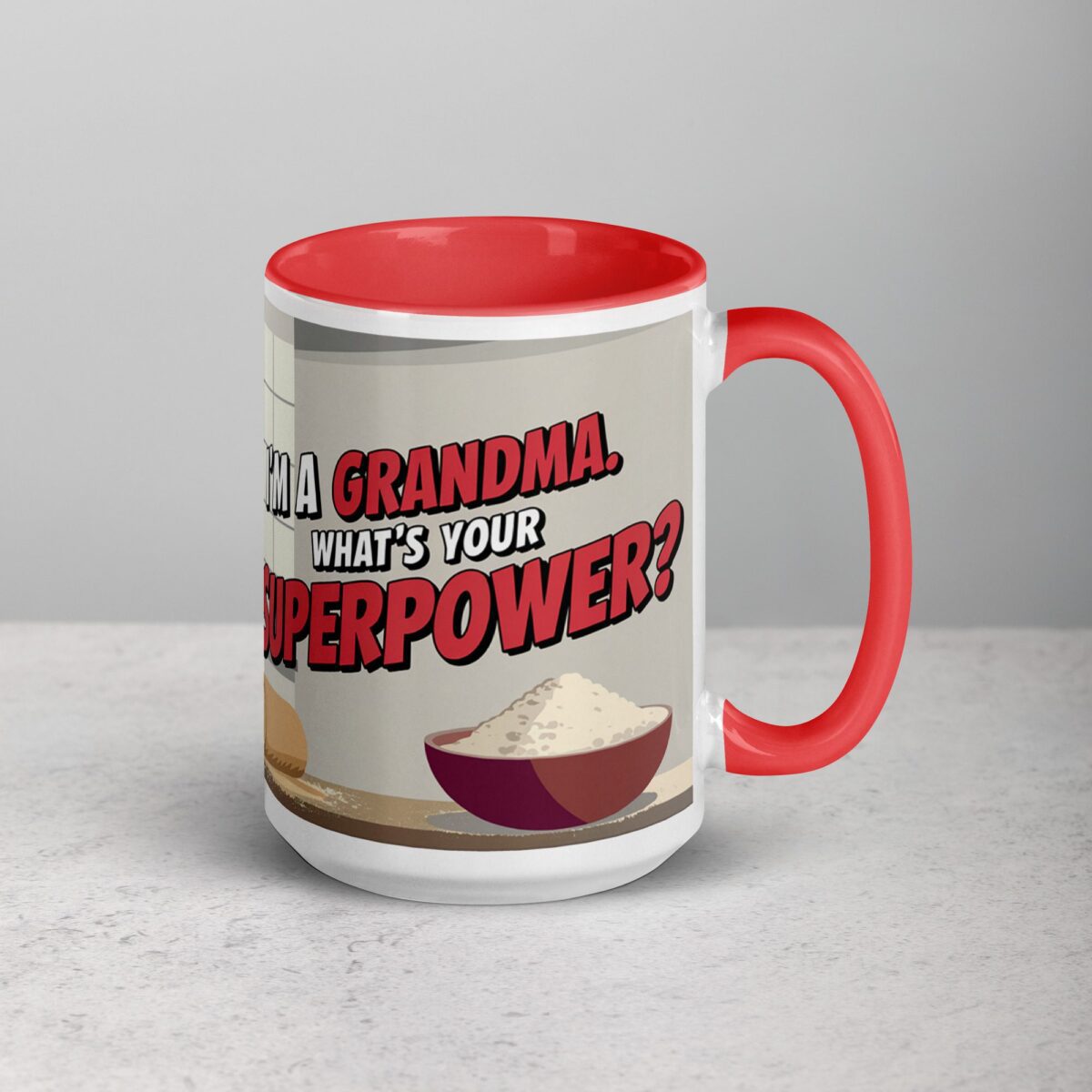 I’m a Grandma. What’s Your Superpower? Mug - Image 12