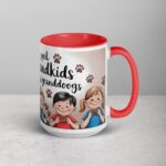 I Only Spoil Grandkids and Granddogs Coffee Mug - Image 12