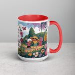 My Garden Is Full of Flowers and Grandkid Giggles Mug - Image 12