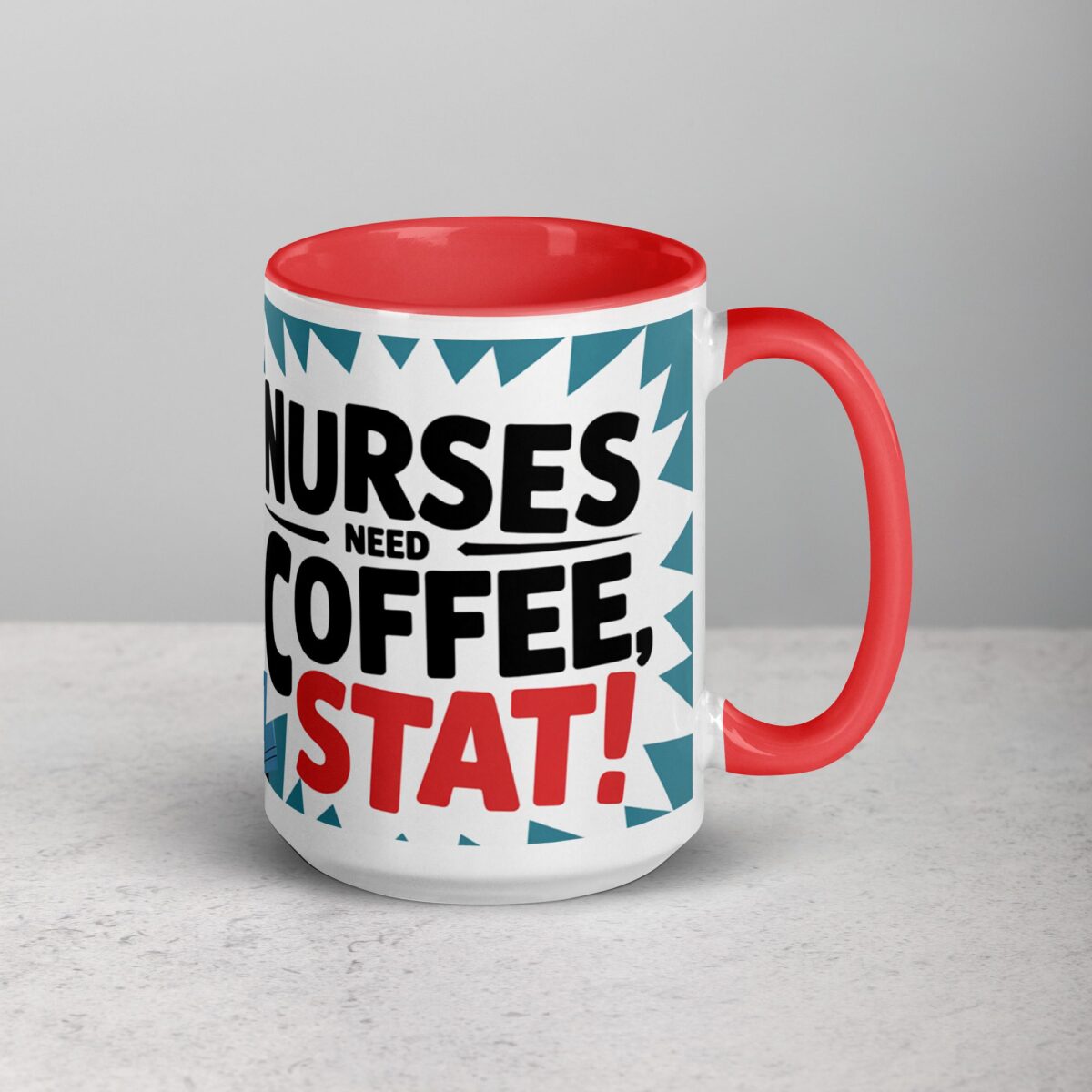Nurses Need Coffee, Stat! Nurse Mug - Image 12