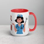 I’m a Nurse, Not a Magician Nurse Mug - Image 12