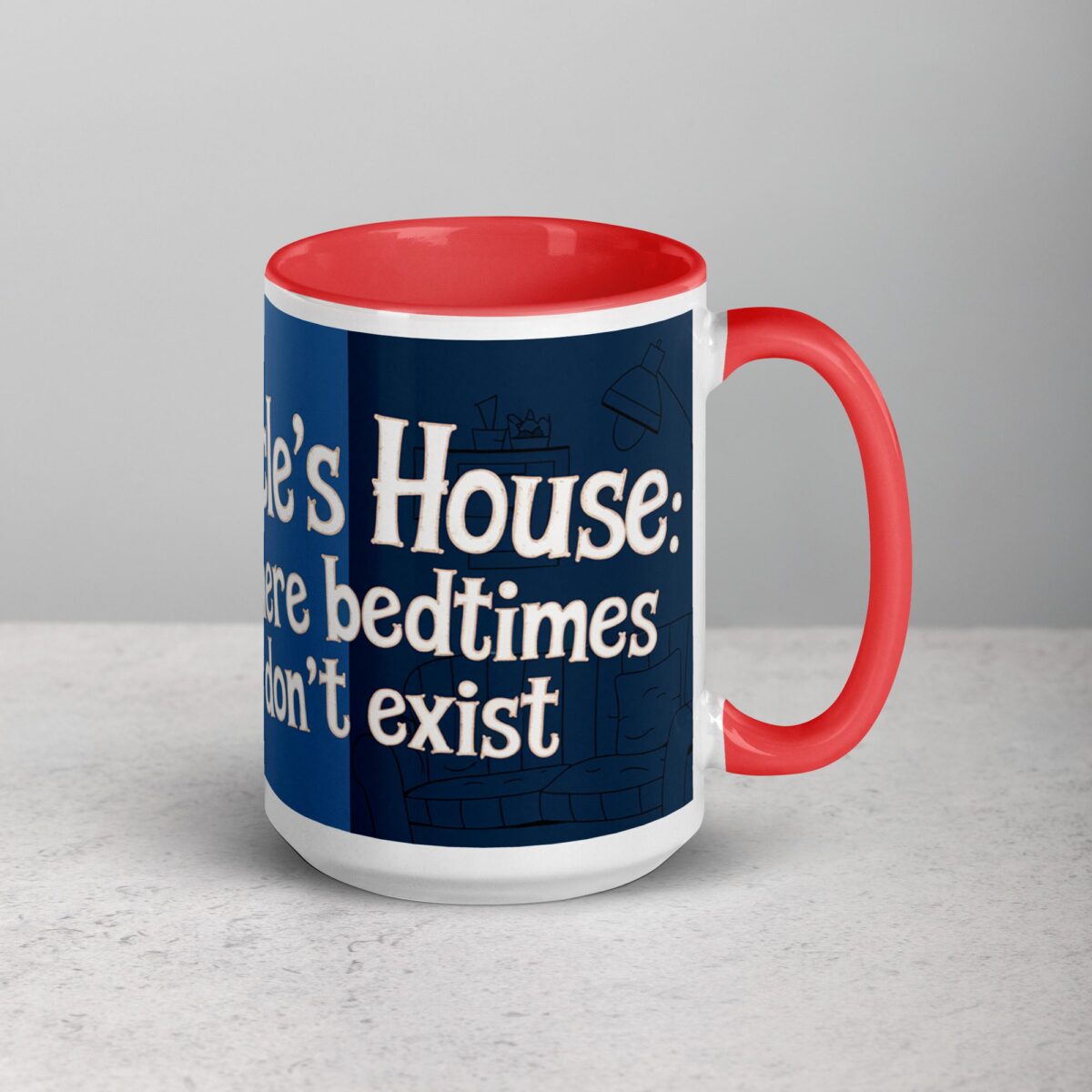 Uncle’s House: Where Bedtimes Don’t Exist Coffee Mug - Image 12