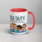 Uncle Duty: Professional Role Model (Sometimes) Coffee Mug - Image 12
