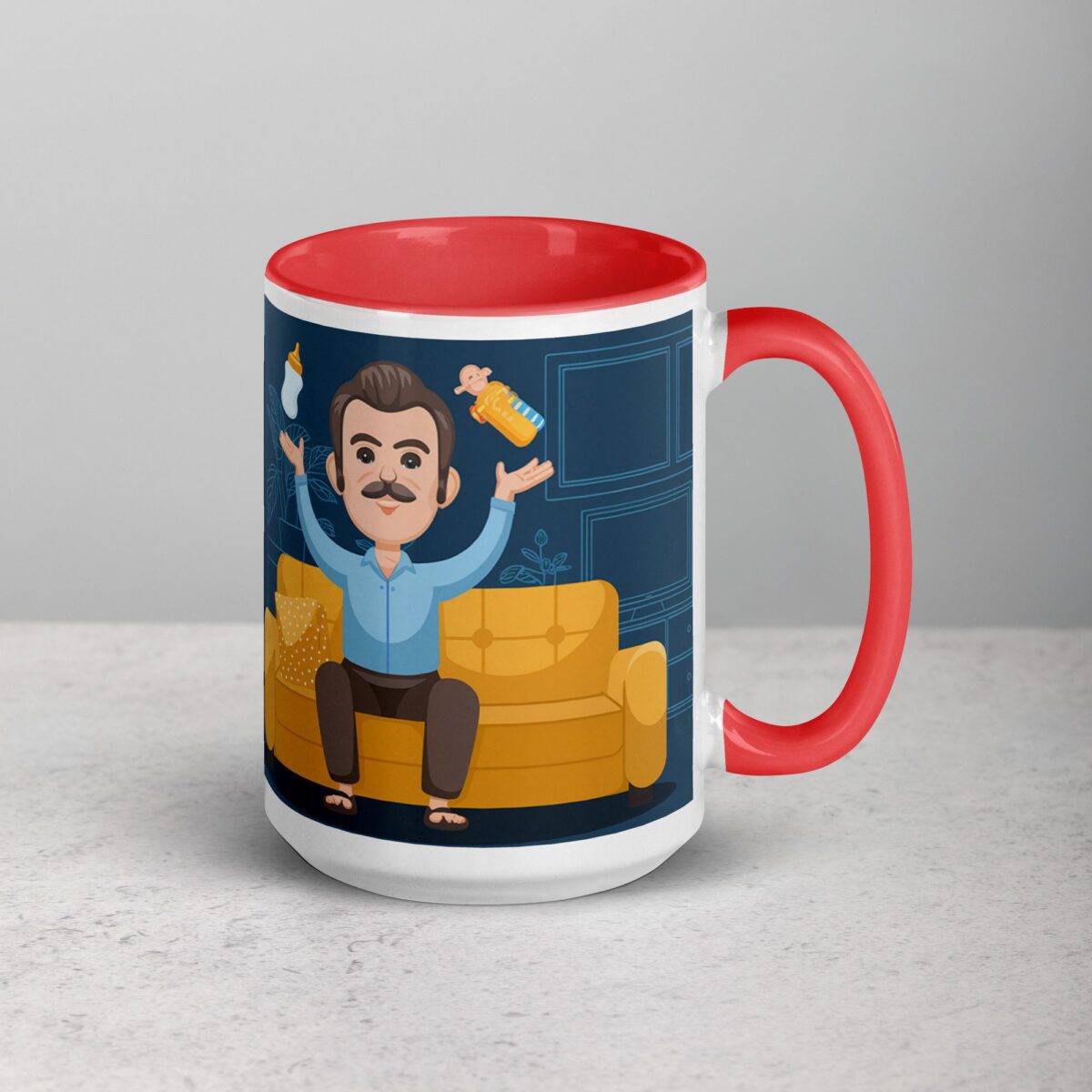 Uncle: The Legend, The Myth, The Babysitter Coffee Mug - Image 12