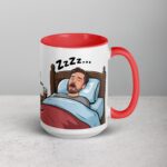 I Love My Husband… When He’s Asleep Wife Coffee Mug - Image 12