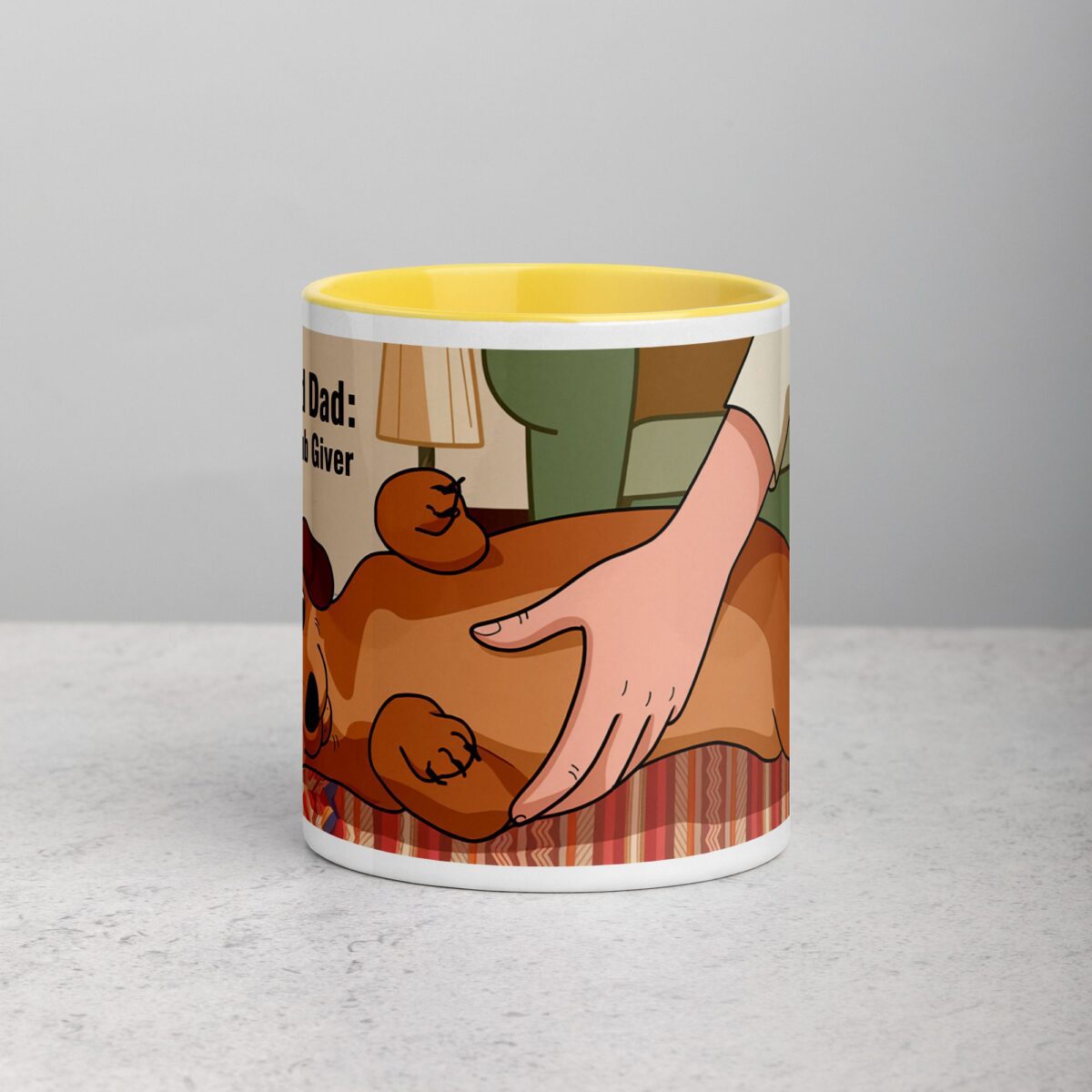 Dachshund Dad: Chief Belly Rub Giver Coffee Mug - Image 19