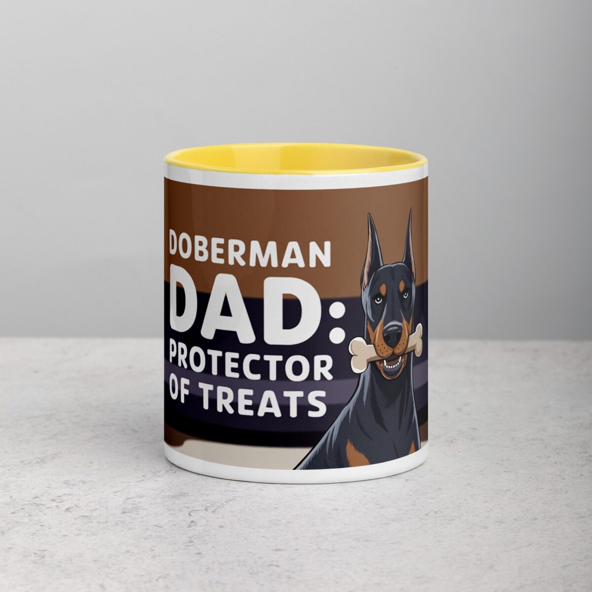 Doberman Dad: Protector of Treats Coffee Mug - Image 19