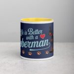 Life Is Better with a Doberman Coffee Mug & Tea Cup - Image 19