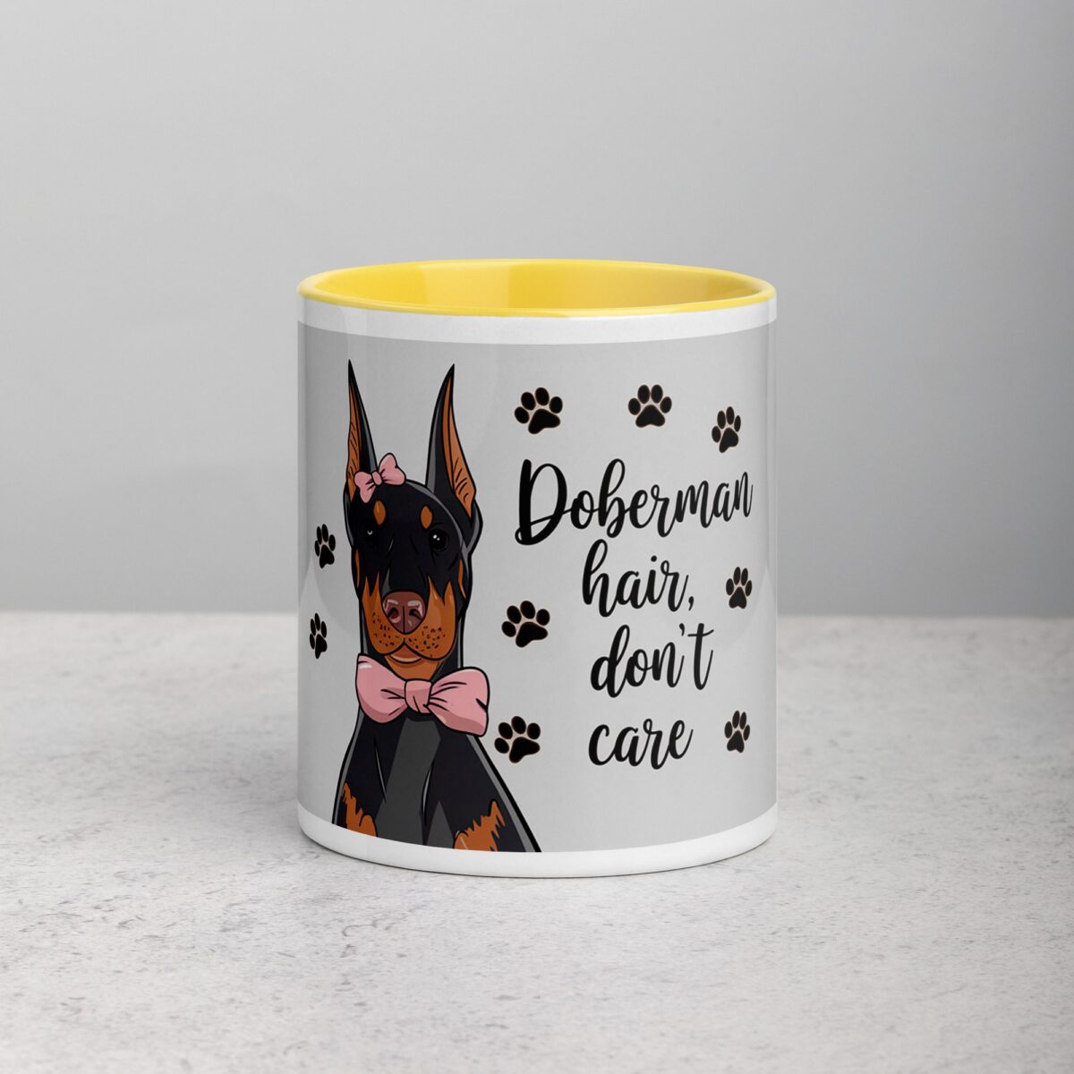 Doberman Hair, Don’t Care Coffee Mug - Image 19