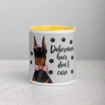 Doberman Hair, Don’t Care Coffee Mug - Image 19