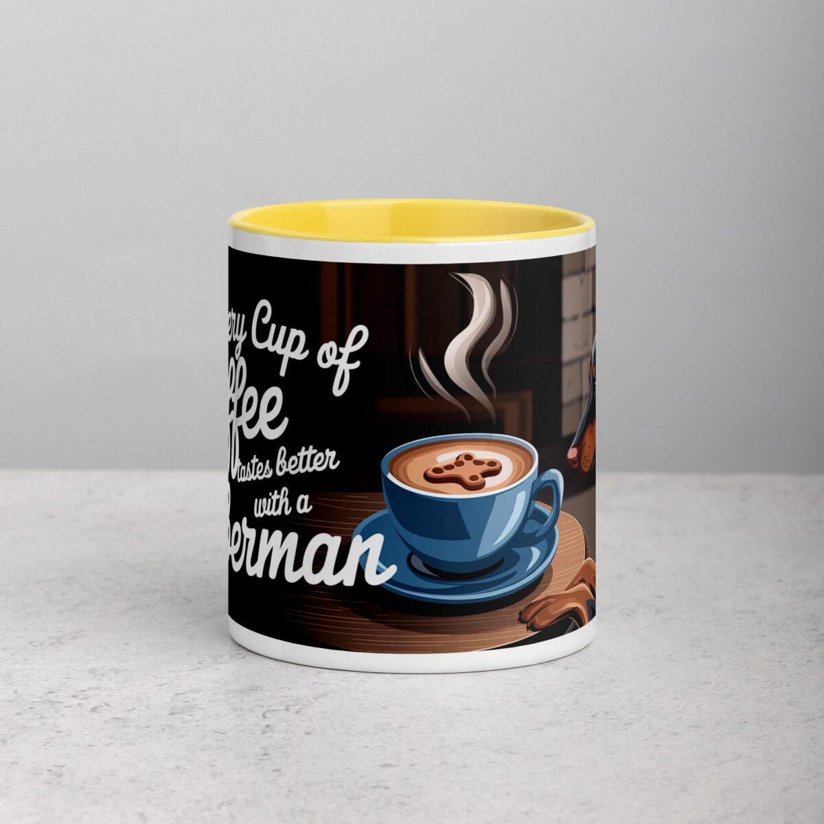 Every Cup of Coffee Tastes Better with a Doberman Mug - Image 19