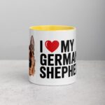 I ❤️ My German Shepherd Coffee Mug & Tea Cup - Image 19