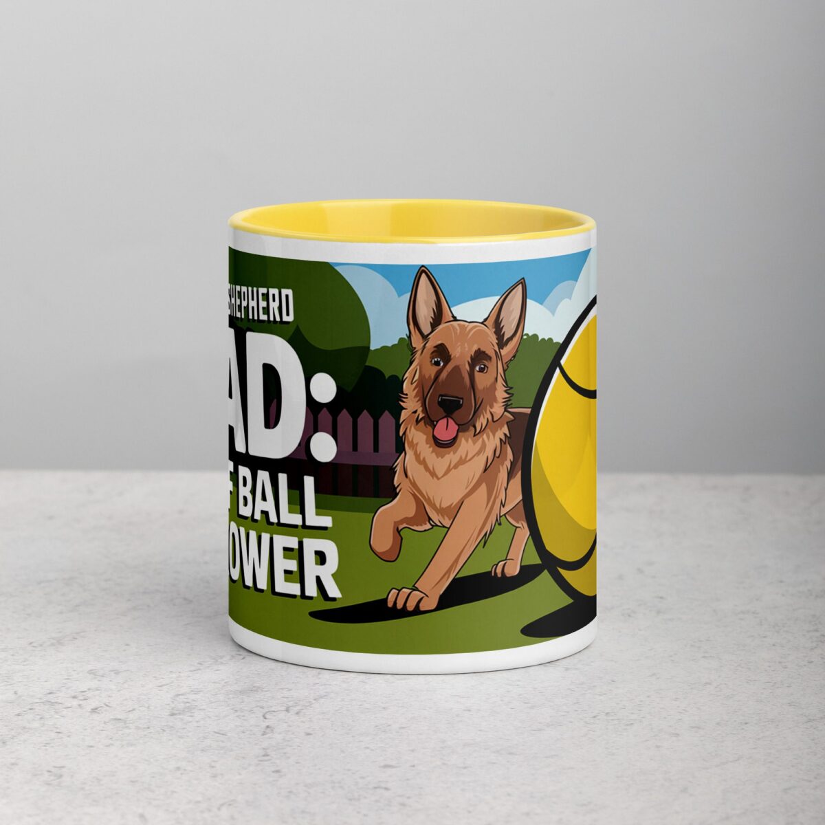 German Shepherd Dad: Chief Ball Thrower Mug - Image 19